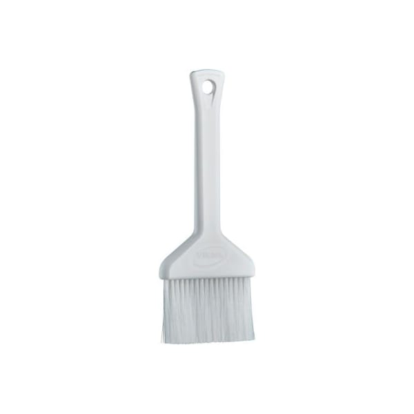 Vikan 3in Pastry Detail Brush, Soft, White